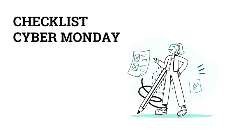 checklist para preparar cyber monday