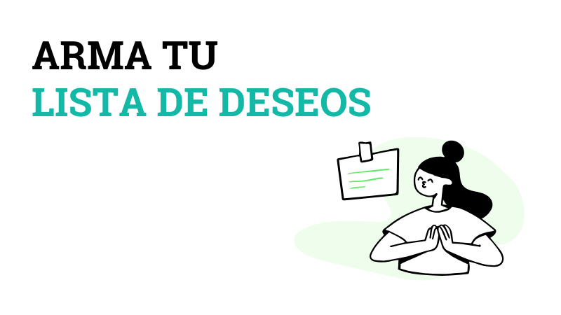 Como usar minha lista de desejos?
