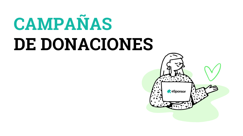 ¿Cómo uso una campaña de donaciones?