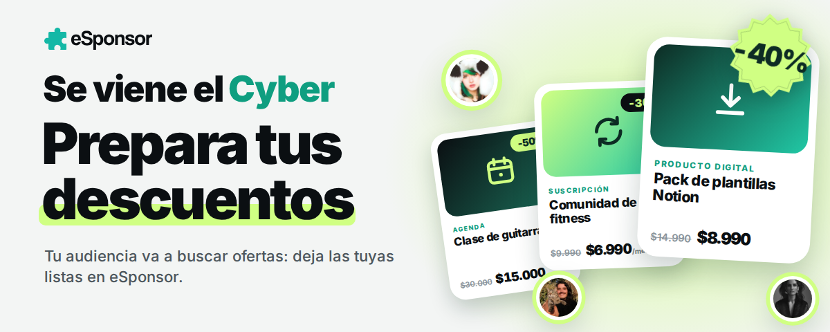 Prepara tu Cyber en eSponsor
