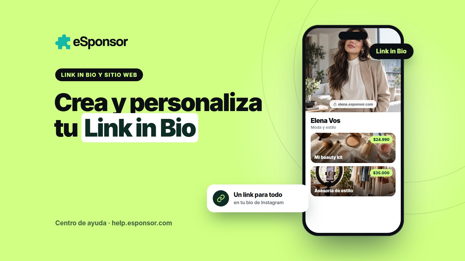 Guía de Link in Bio: crea y personaliza tu página