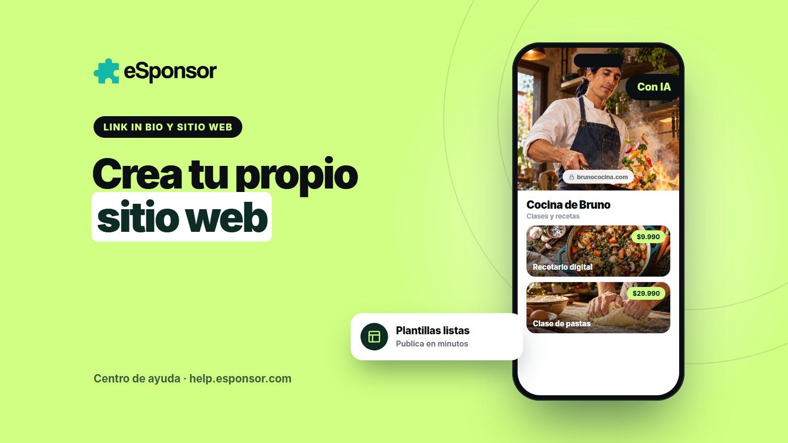 Guía de Sitio web: crea tu propia página web